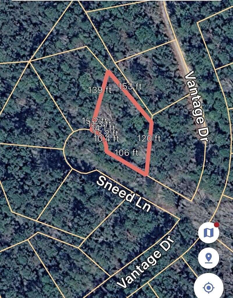 0.41 Acres of Residential Land for Sale in Brookeland, Texas