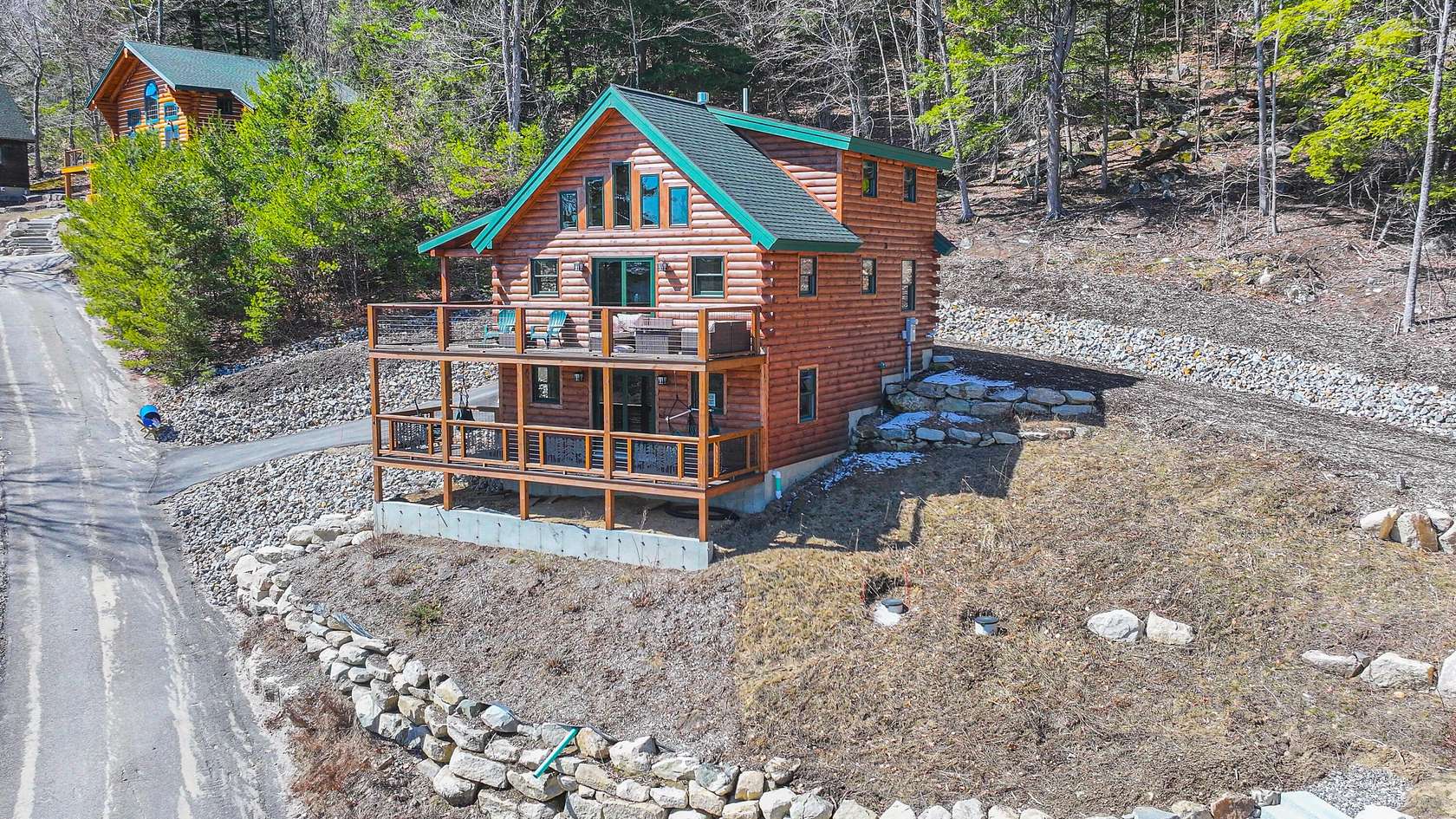 15.8 Acres of Recreational Land with Home for Sale in Bridgton, Maine