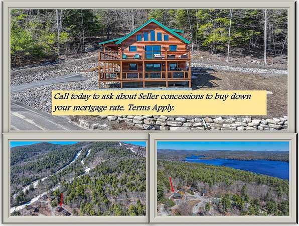 15.8 Acres of Recreational Land with Home for Sale in Bridgton, Maine