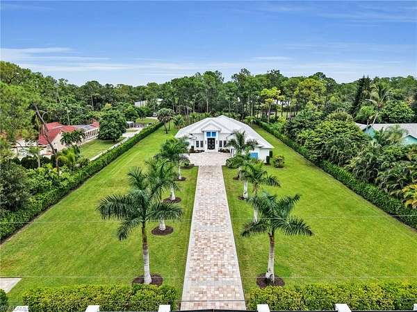 2.27 Acres of Land with Home for Sale in Naples, Florida