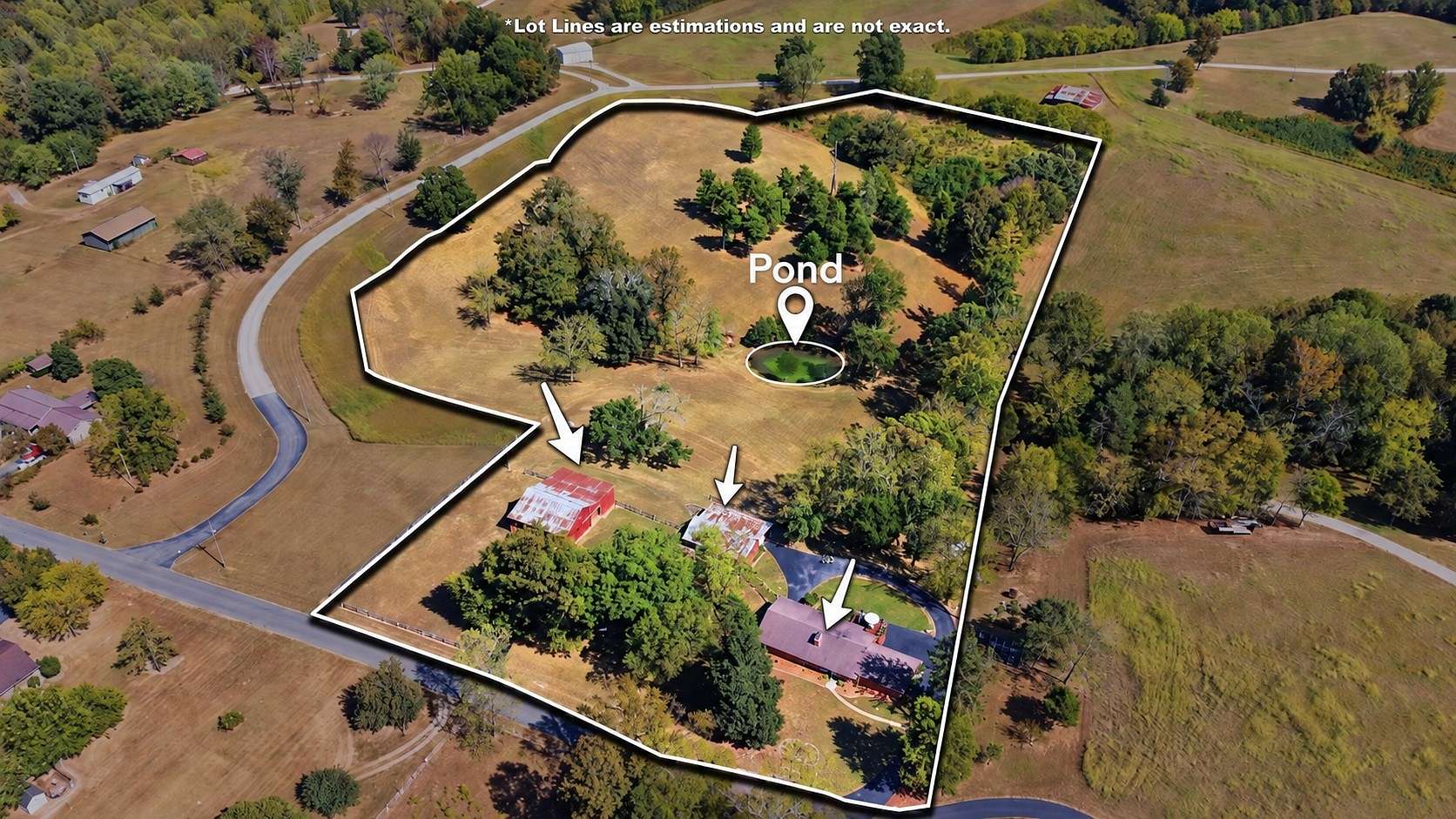 12.8 Acres of Land with Home for Sale in Tullahoma, Tennessee