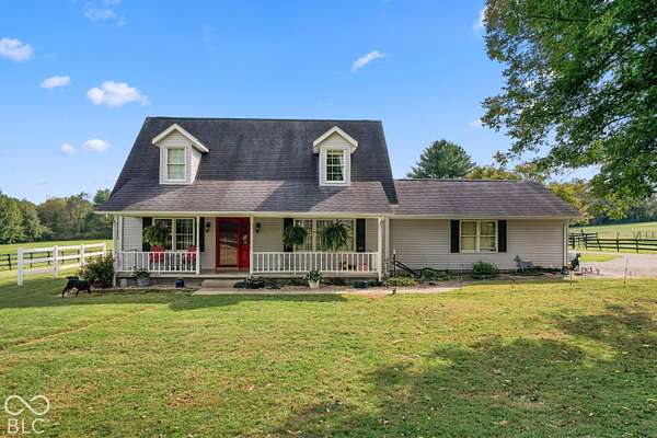 6 Acres of Land with Home for Sale in North Vernon, Indiana