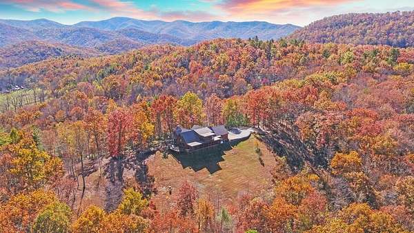 21.4 Acres of Recreational Land with Home for Sale in Hiawassee, Georgia
