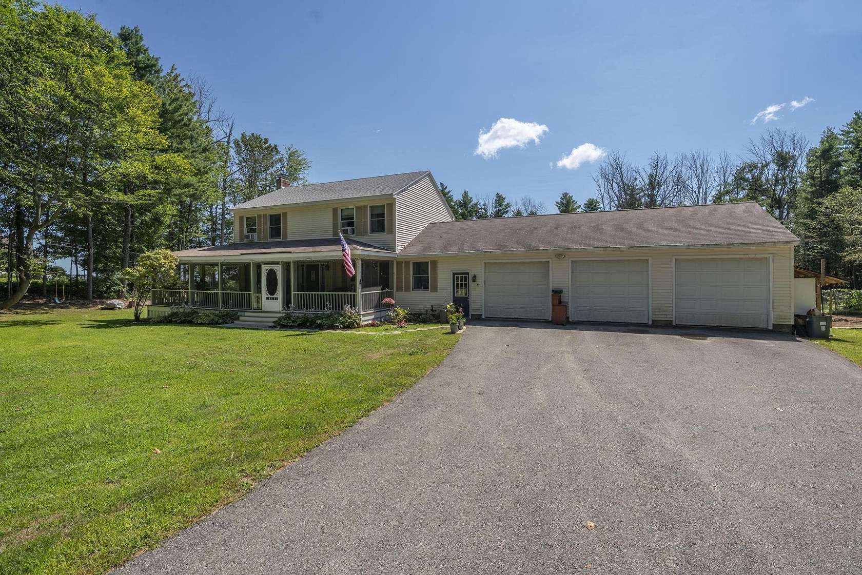 4.7 Acres of Land with Home for Sale in Northwood, New Hampshire
