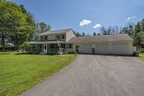 4.7 Acres of Land with Home for Sale in Northwood, New Hampshire