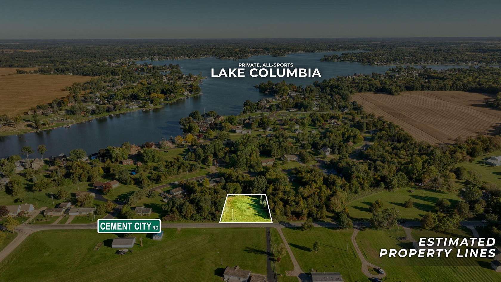 0.48 Acres of Residential Land for Sale in Brooklyn, Michigan