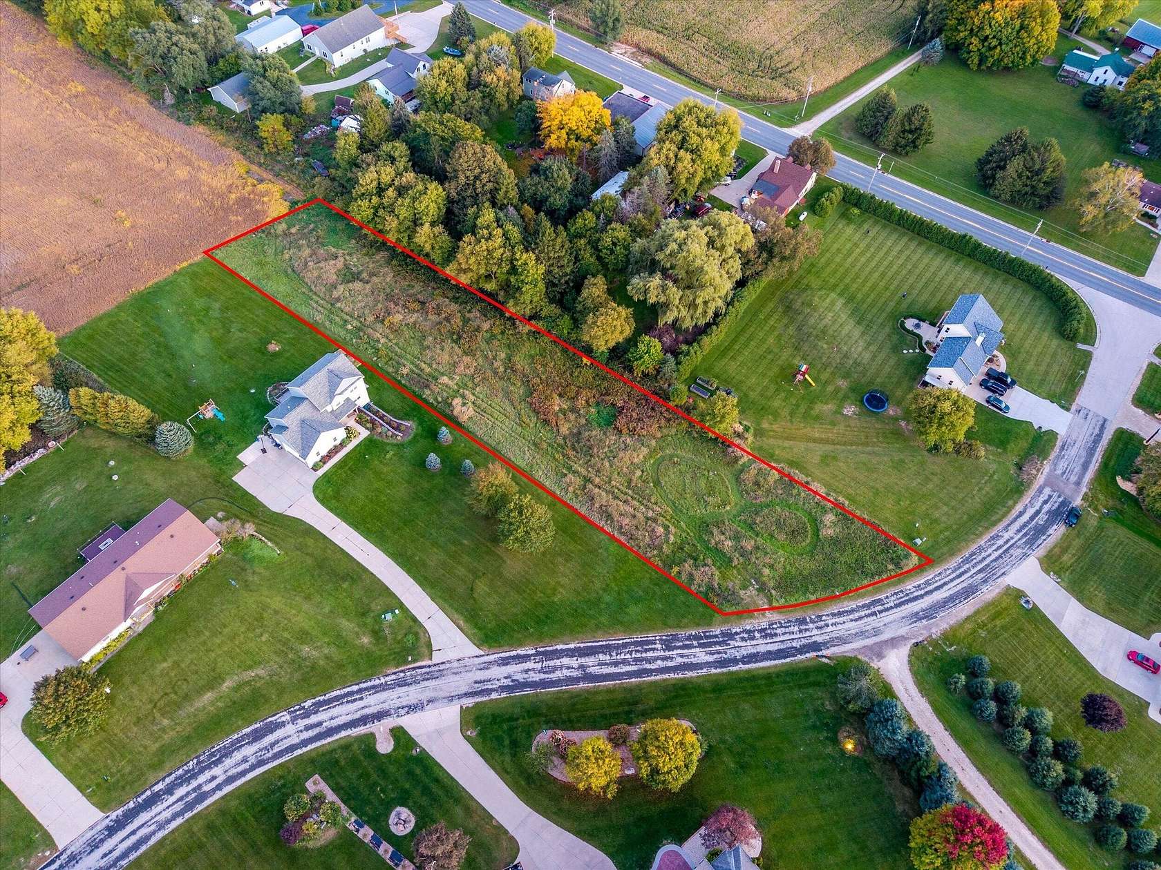 1.17 Acres of Residential Land for Sale in Random Lake, Wisconsin