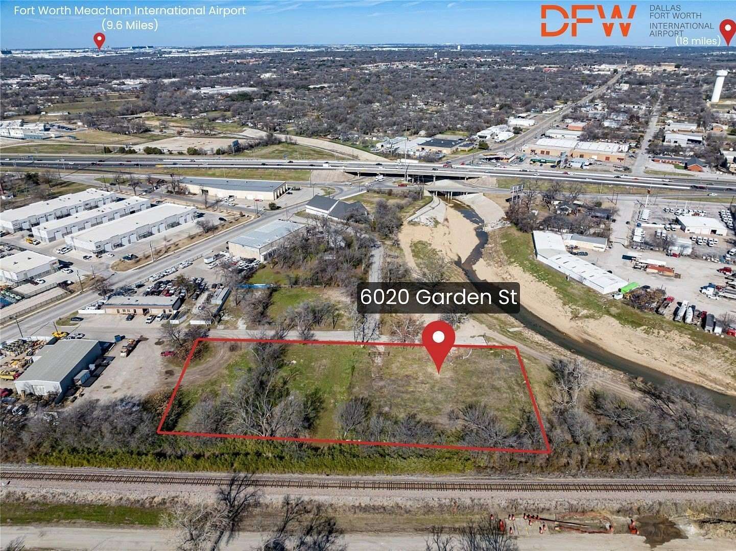 1.64 Acres of Commercial Land for Sale in Haltom City, Texas