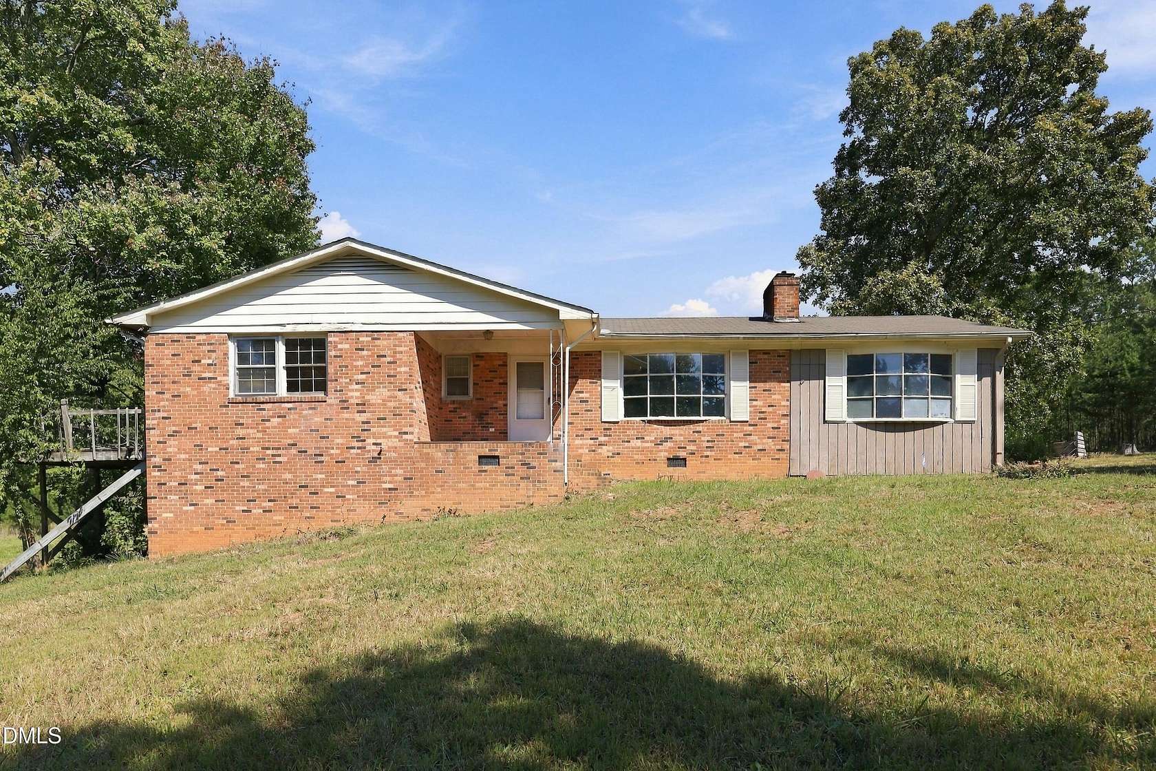 5.63 Acres of Land with Home for Sale in Oxford, North Carolina