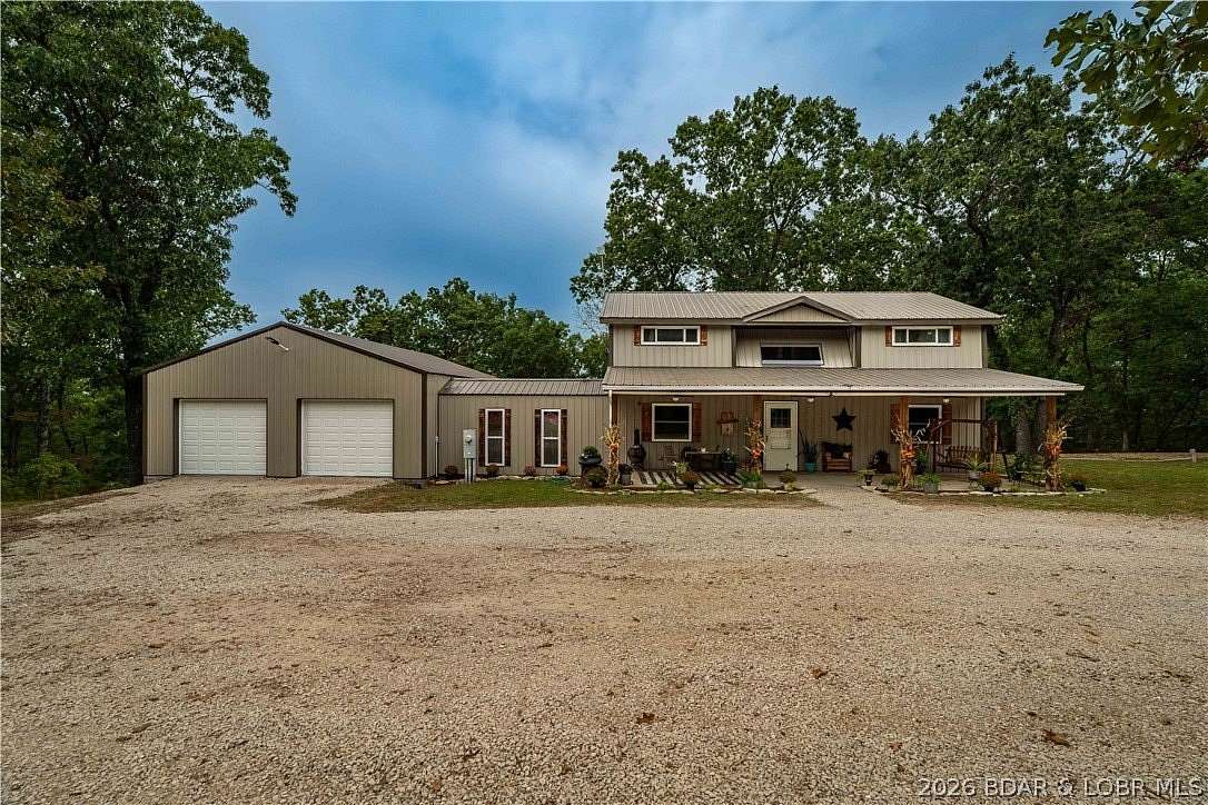 2.42 Acres of Land with Home for Sale in Rocky Mount, Missouri