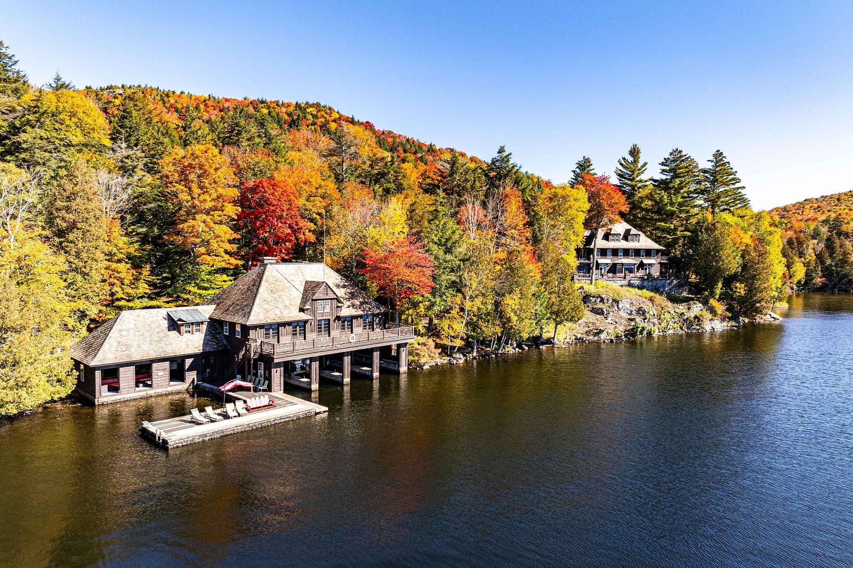 17.2 Acres of Land with Home for Sale in Inlet, New York