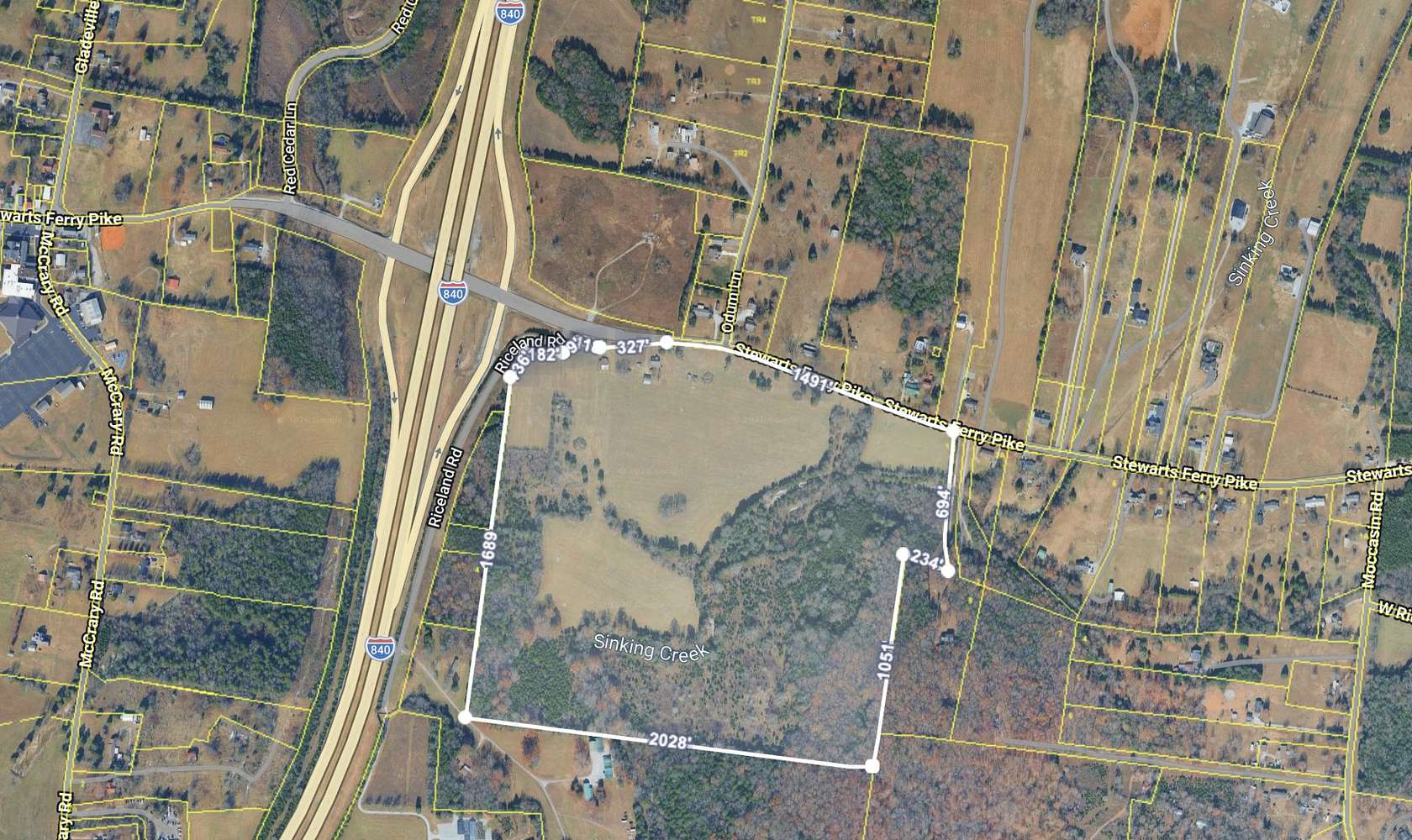 91 Acres of Agricultural & Residential Land for Sale in Lebanon, Tennessee