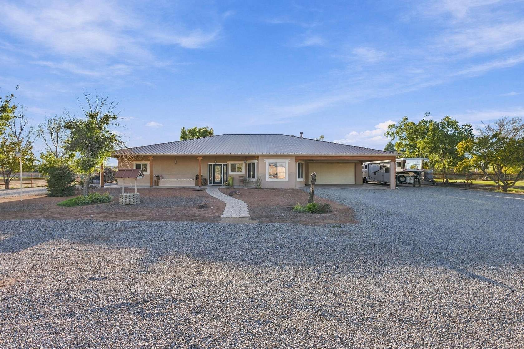 2.89 Acres of Land with Home for Sale in Belen, New Mexico