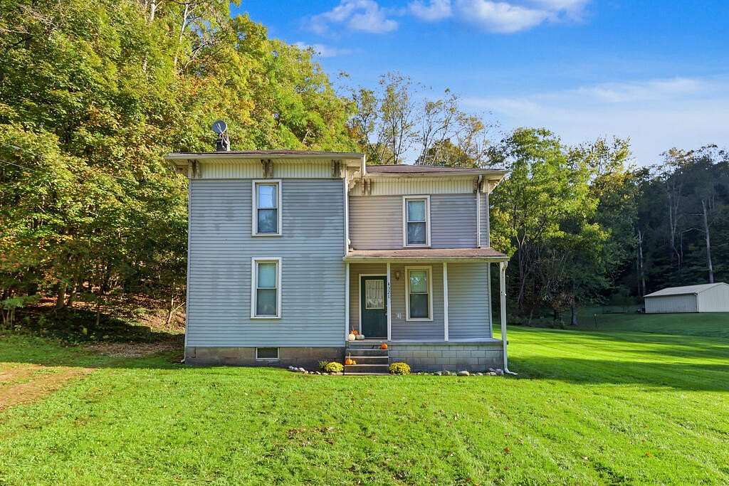 6.88 Acres of Land with Home for Sale in Bellville, Ohio
