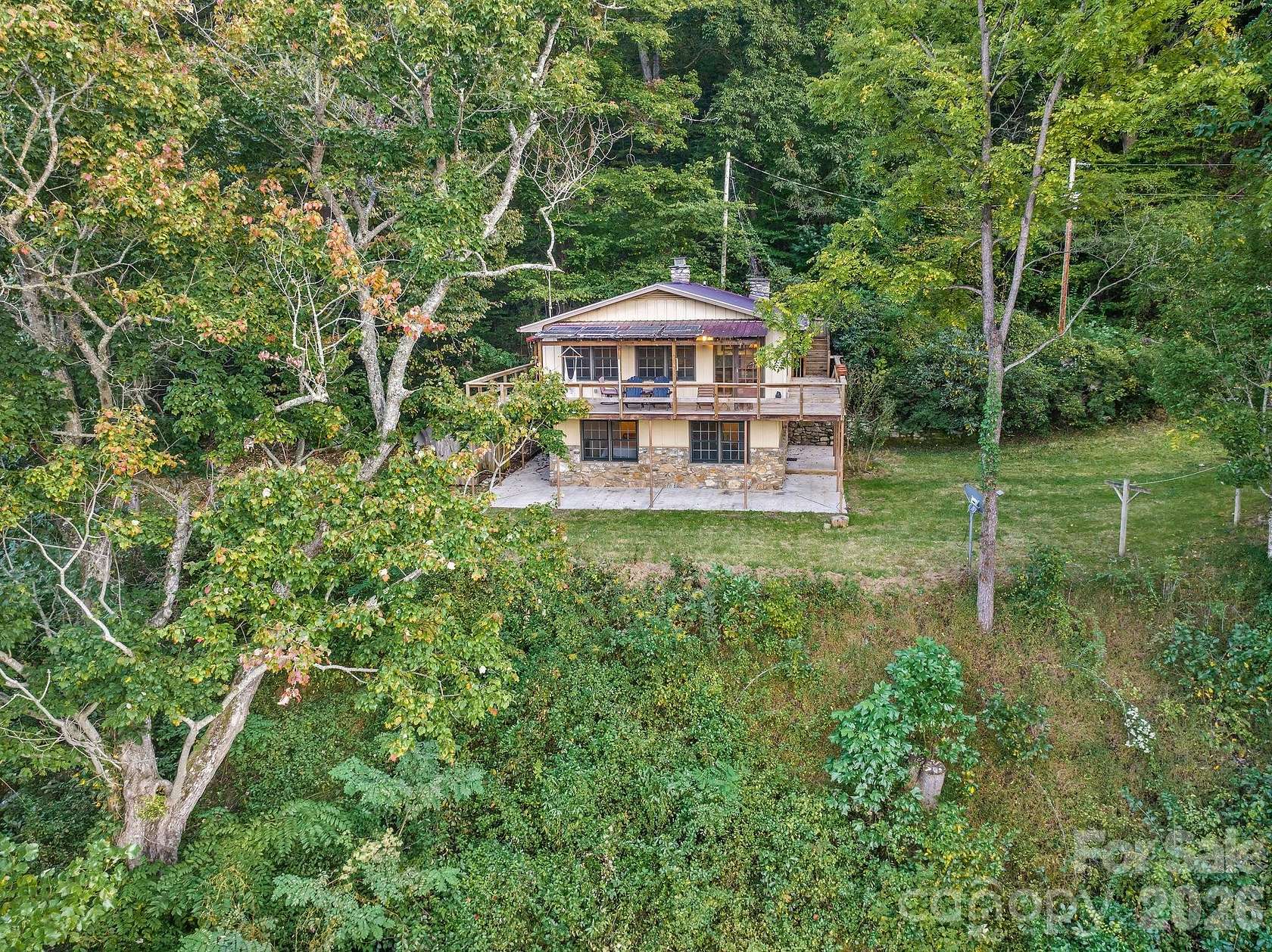 2.6 Acres of Land with Home for Sale in Leicester, North Carolina