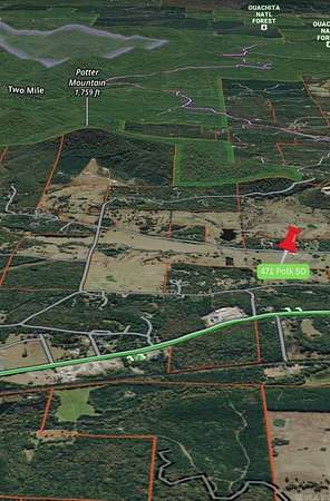 23 Acres of Recreational Land with Home for Sale in Mena, Arkansas