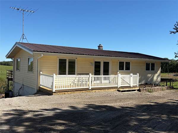 7.23 Acres of Land with Home for Sale in Chariton, Iowa