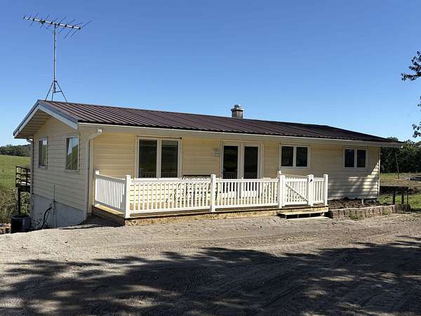 7.23 Acres of Land with Home for Sale in Chariton, Iowa