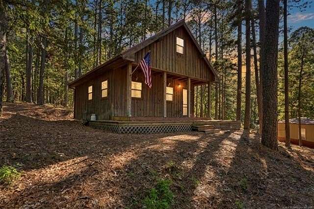 42 Acres of Recreational Land with Home for Sale in Jay, Oklahoma