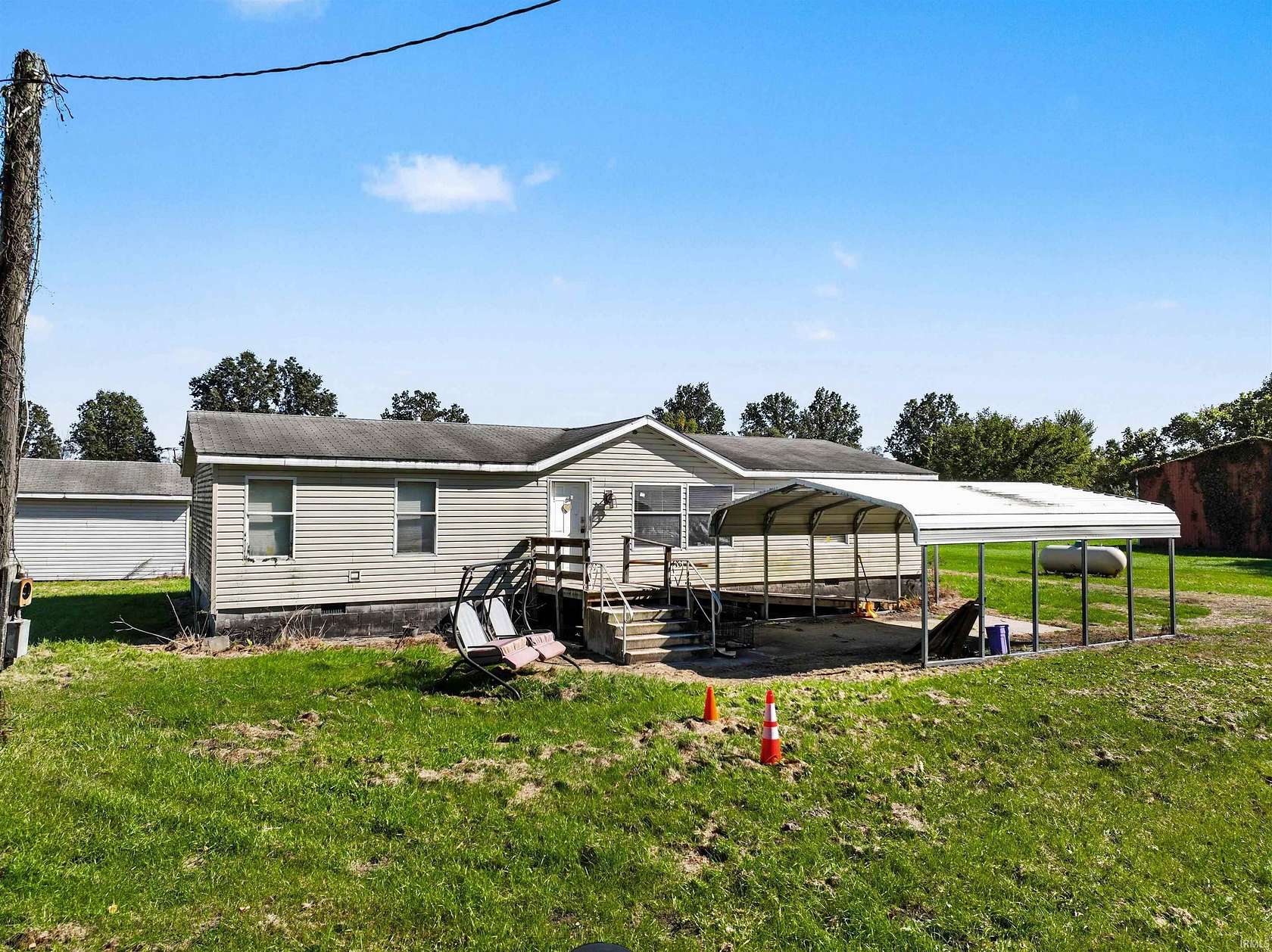 3 Acres of Land with Home for Sale in Elkhart, Indiana