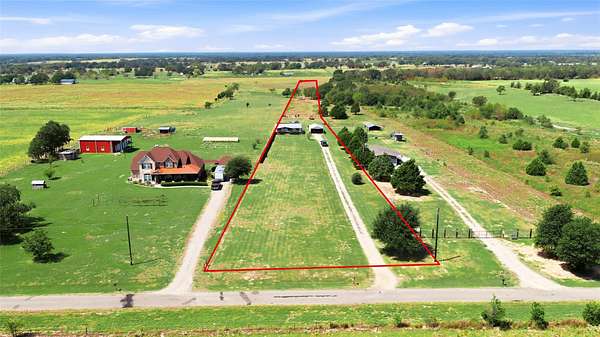 5 Acres of Land with Home for Sale in Canton, Texas