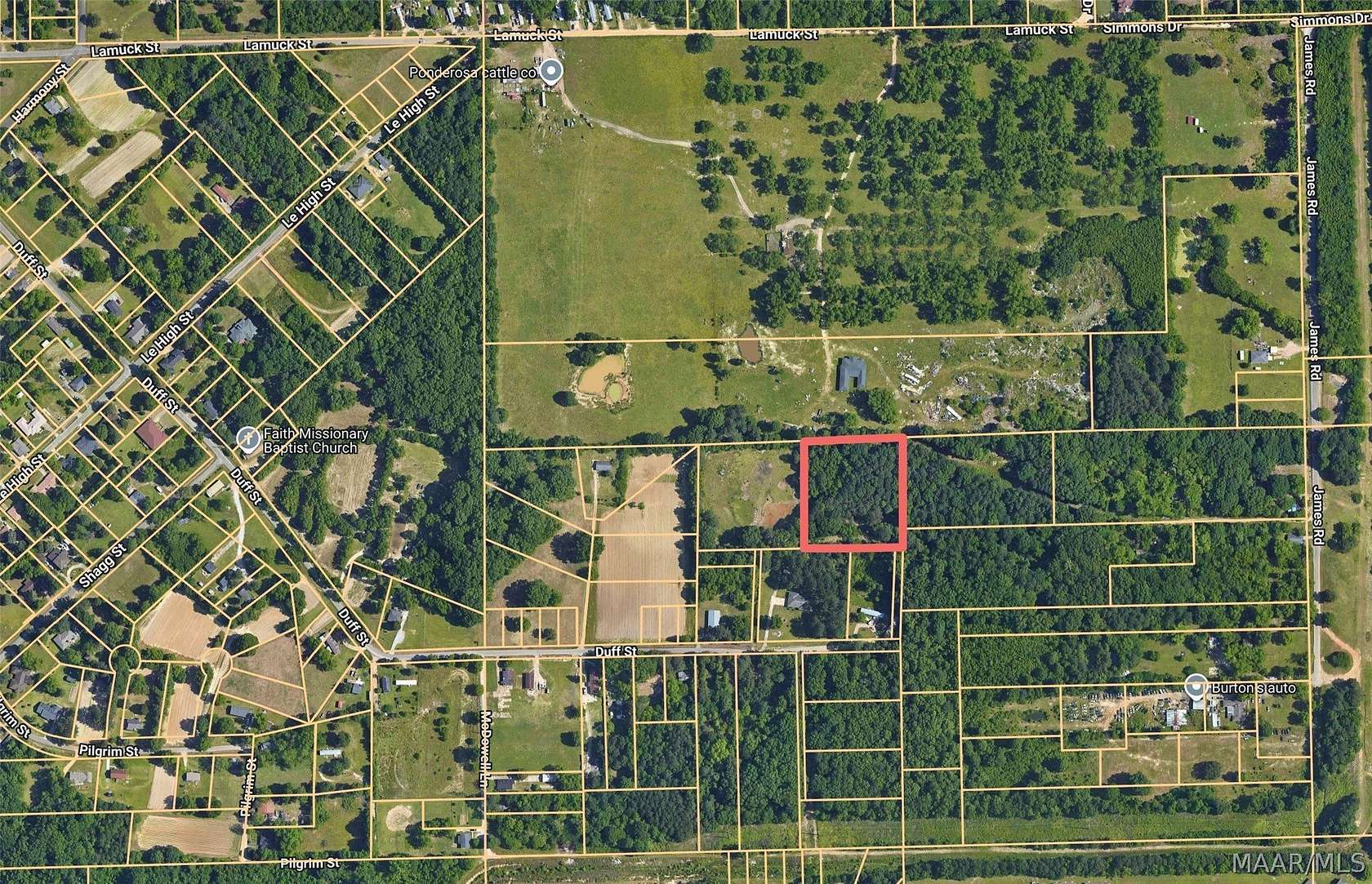2.7 Acres of Residential Land for Sale in Montgomery, Alabama