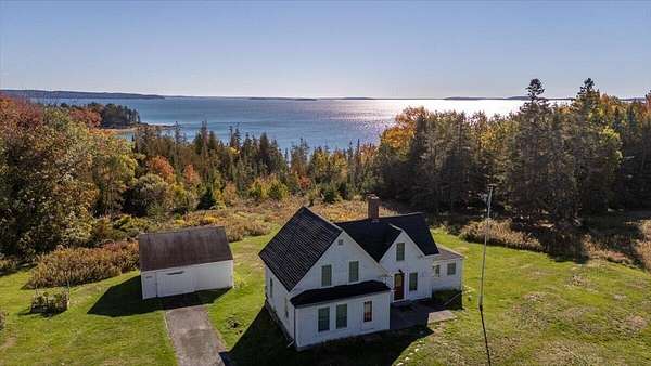 6.8 Acres of Land with Home for Sale in Islesboro, Maine