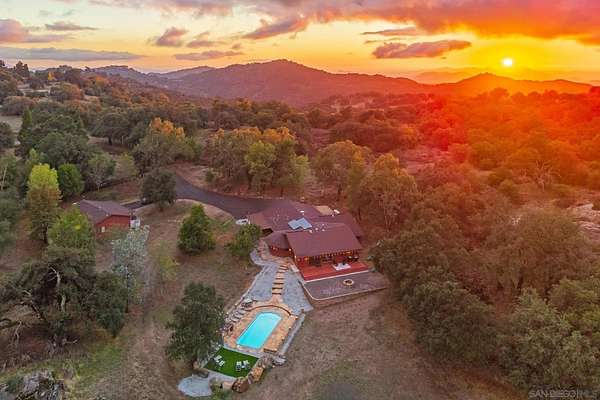8.23 Acres of Land with Home for Sale in Julian, California