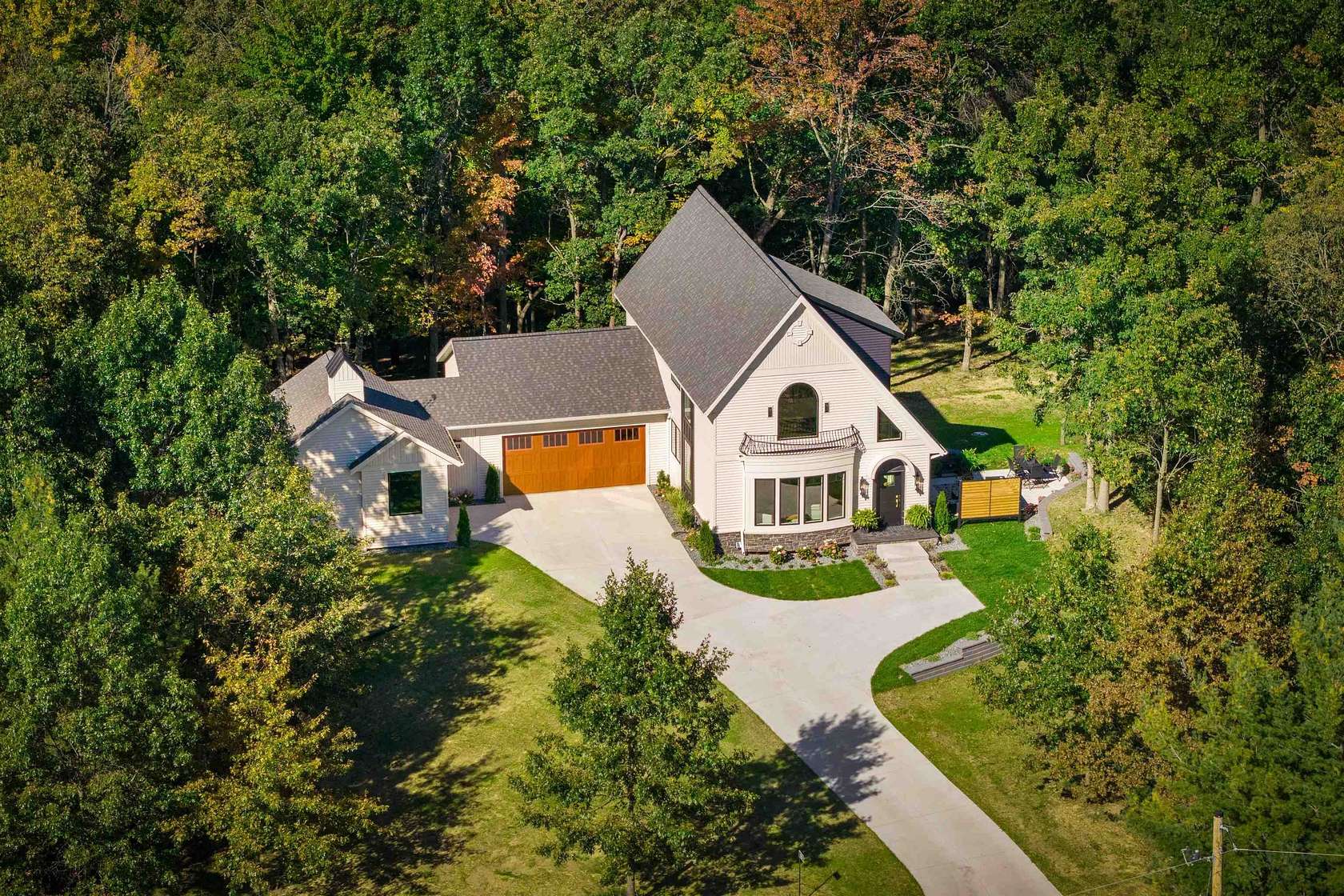 2.14 Acres of Land with Home for Sale in Amherst, Wisconsin
