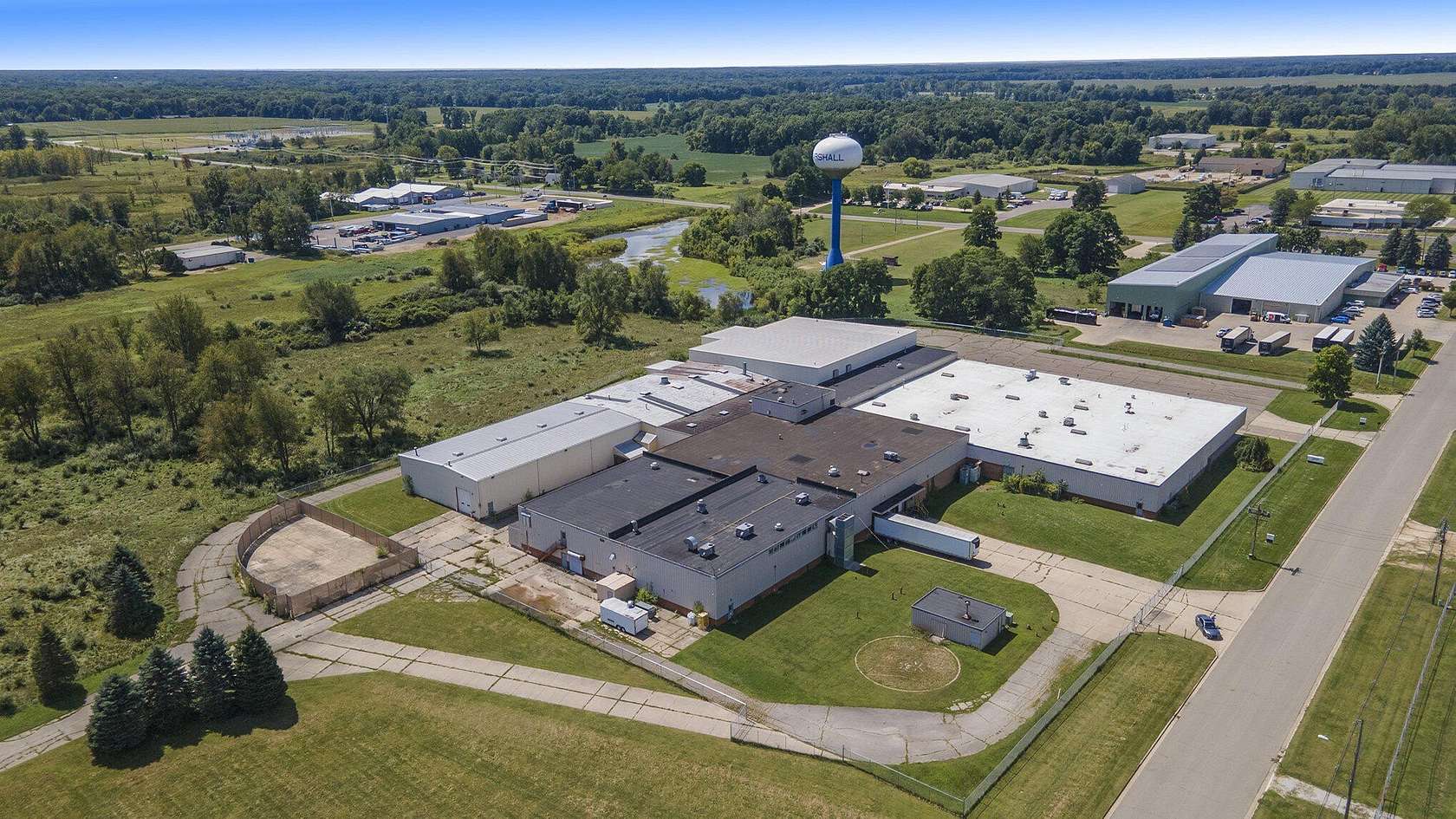 15 Acres of Commercial Land for Lease in Marshall, Michigan