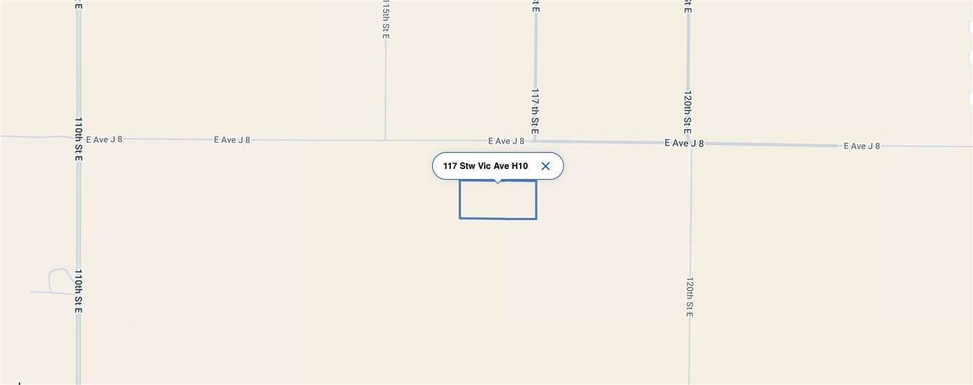 5.17 Acres of Land for Sale in Lancaster, California