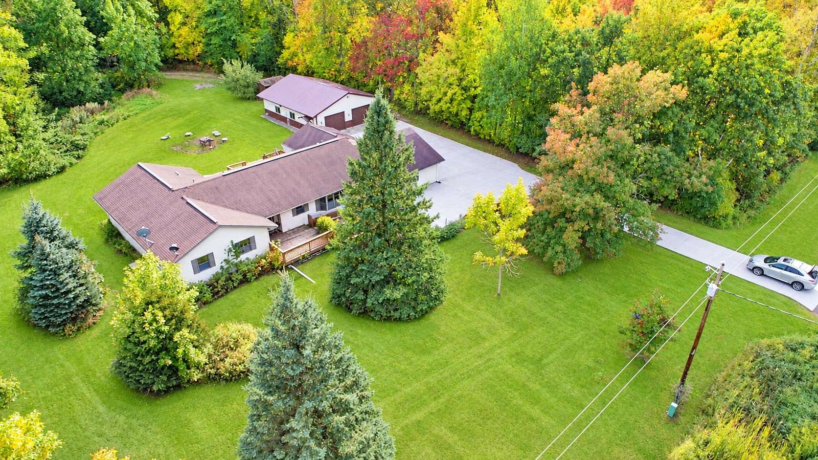 9.48 Acres of Land with Home for Sale in Onamia, Minnesota