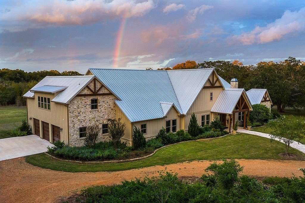10.5 Acres of Land with Home for Sale in Round Top, Texas