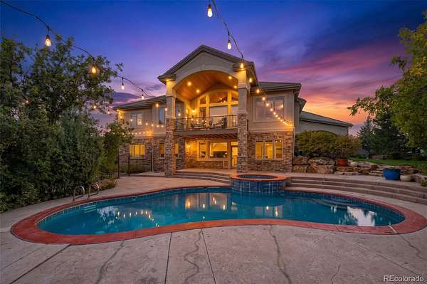 1.59 Acres of Land with Home for Sale in Castle Rock, Colorado