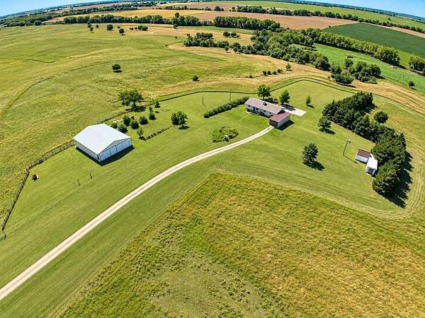 6.5 Acres of Land with Home for Sale in Ellsworth, Kansas