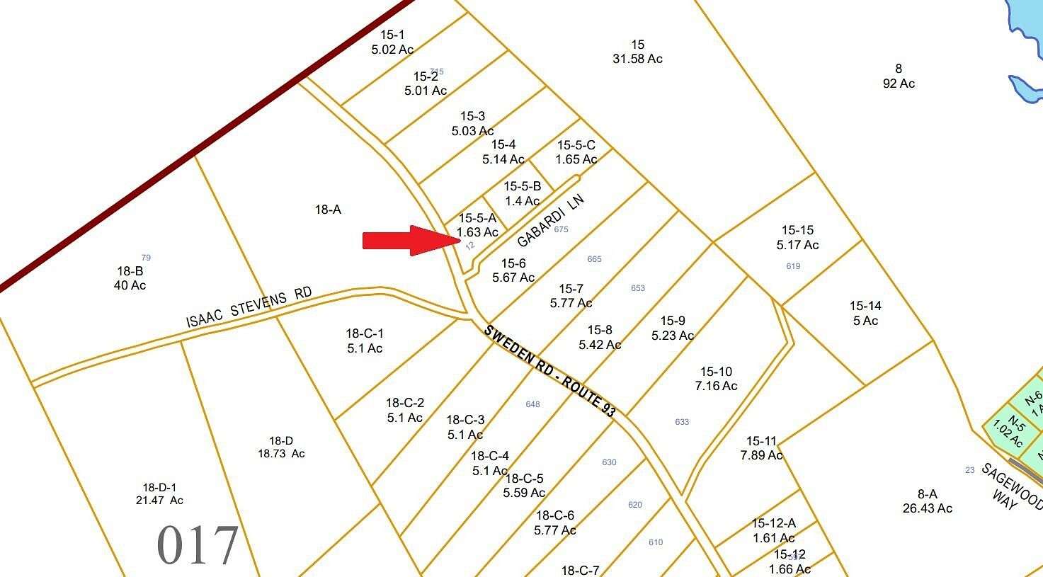 1.63 Acres of Residential Land for Sale in Bridgton, Maine