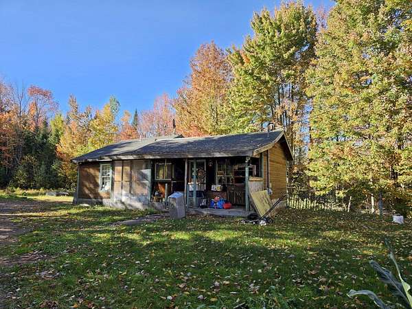 60.3 Acres of Recreational Land with Home for Sale in Madison, Maine