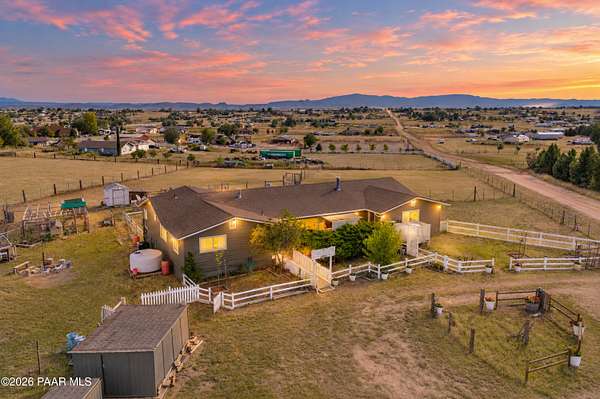 3.34 Acres of Land with Home for Sale in Chino Valley, Arizona