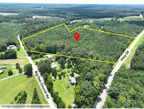 25.4 Acres of Land for Sale in Eagle Springs, North Carolina