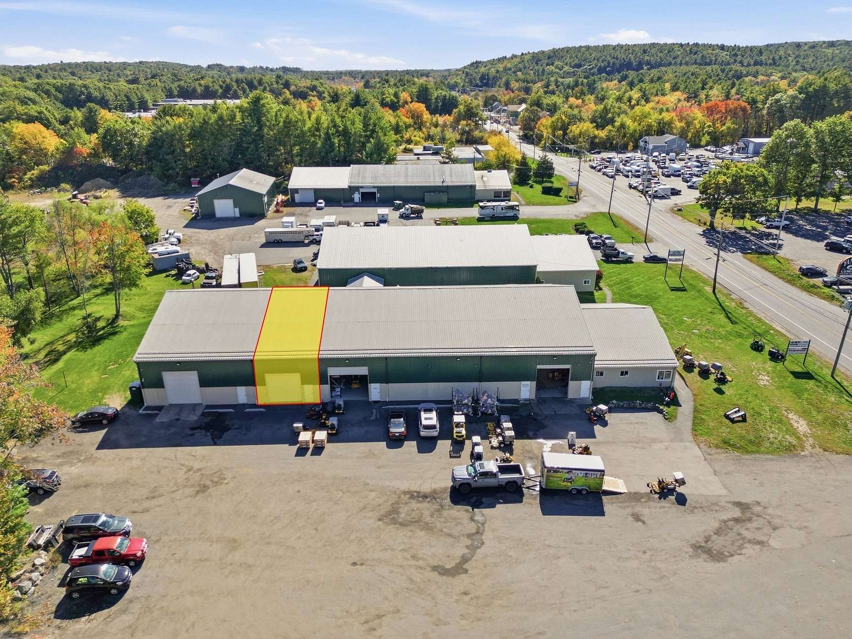 22.7 Acres of Improved Commercial Land for Lease in Rowley, Massachusetts