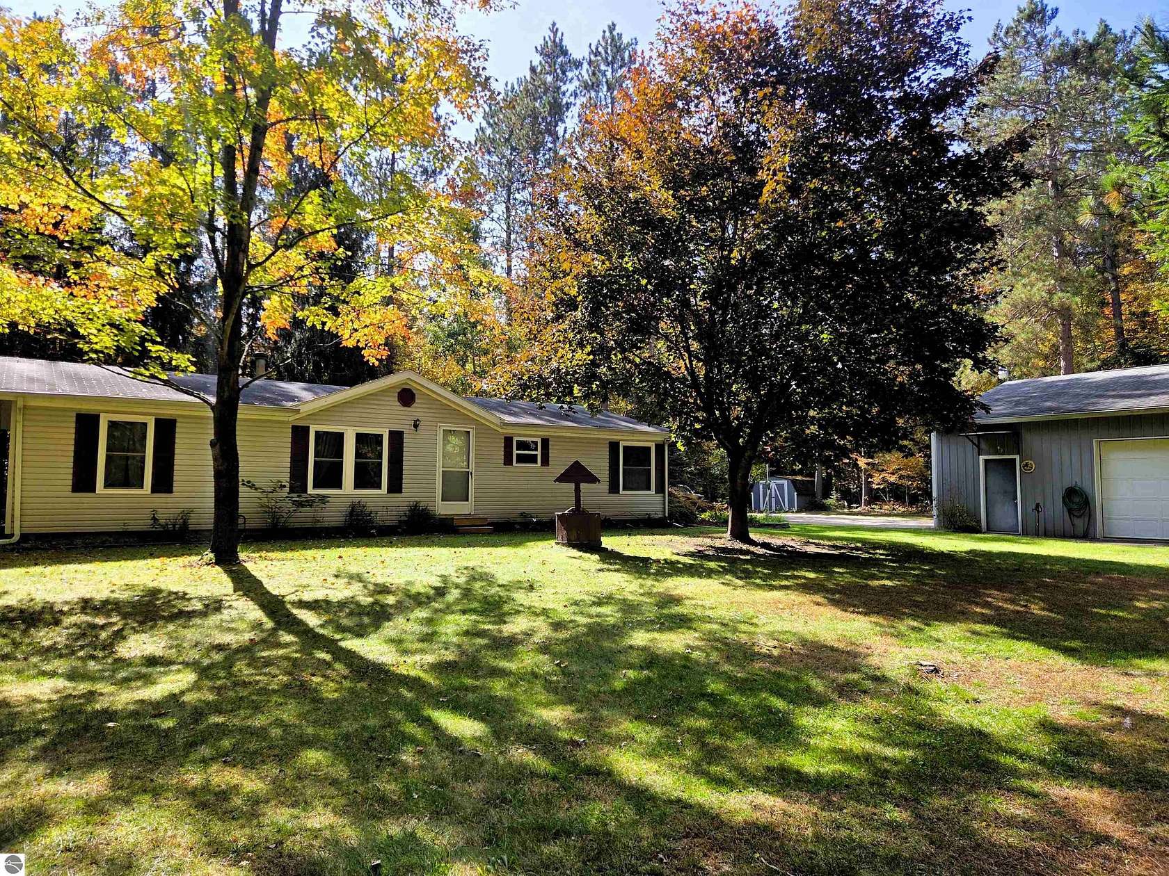 10 Acres of Recreational Land with Home for Sale in Gladwin, Michigan