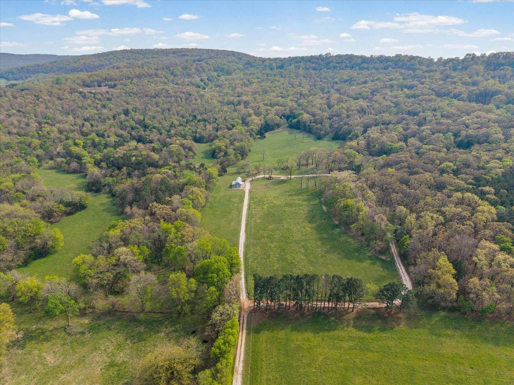 120 Acres of Recreational Land with Home for Sale in Canehill, Arkansas