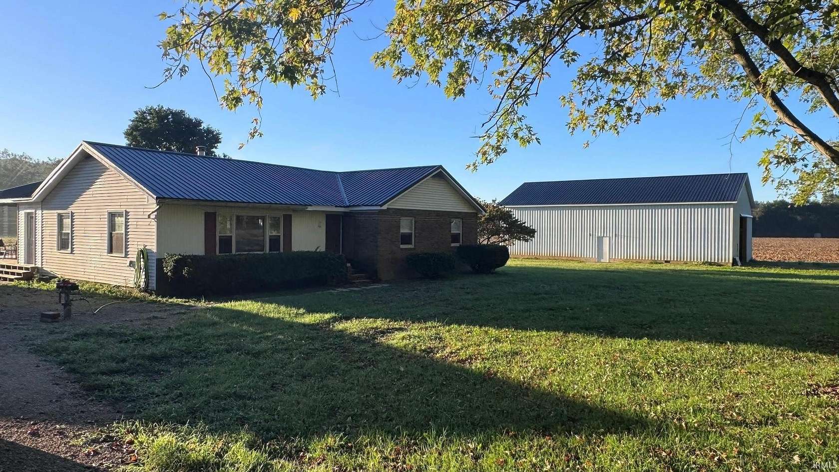 4 Acres of Land with Home for Sale in Connersville, Indiana