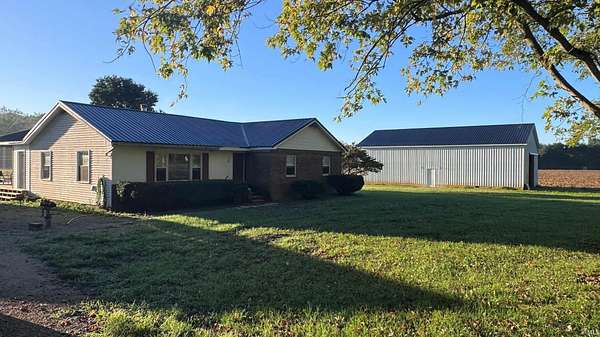 4 Acres of Land with Home for Sale in Connersville, Indiana