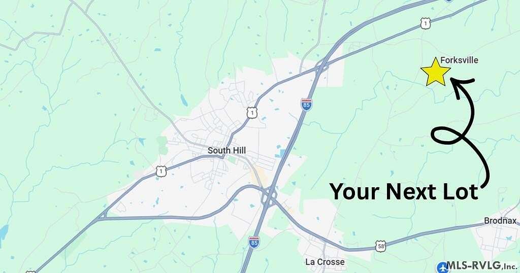 9.59 Acres of Residential Land for Sale in La Crosse, Virginia
