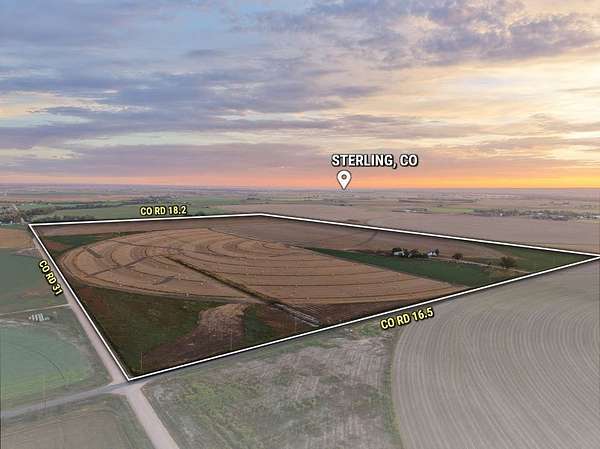 234 Acres of Land with Home for Auction in Atwood, Colorado