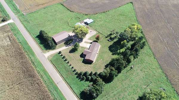 7.46 Acres of Land with Home for Sale in Elgin, Nebraska