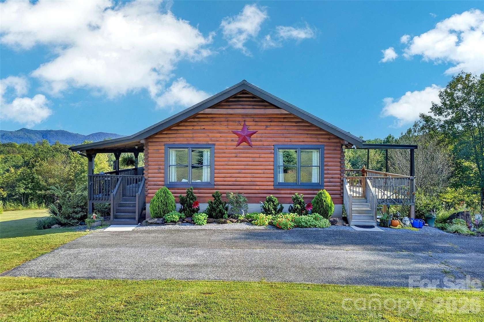 3.77 Acres of Land with Home for Sale in Nebo, North Carolina