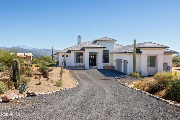 2.5 Acres of Land with Home for Sale in Rio Verde, Arizona