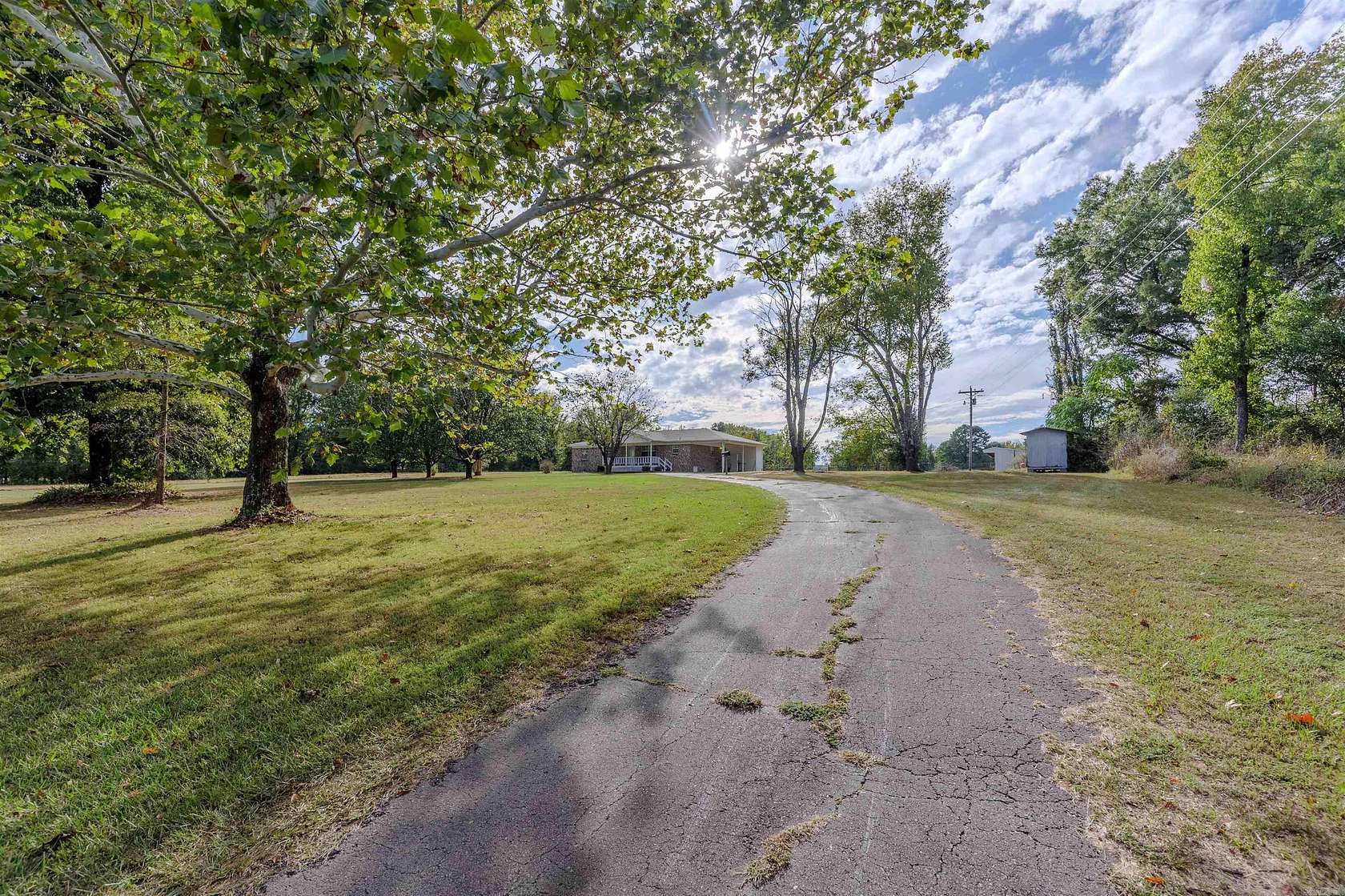 10 Acres of Land with Home for Sale in Houston, Arkansas